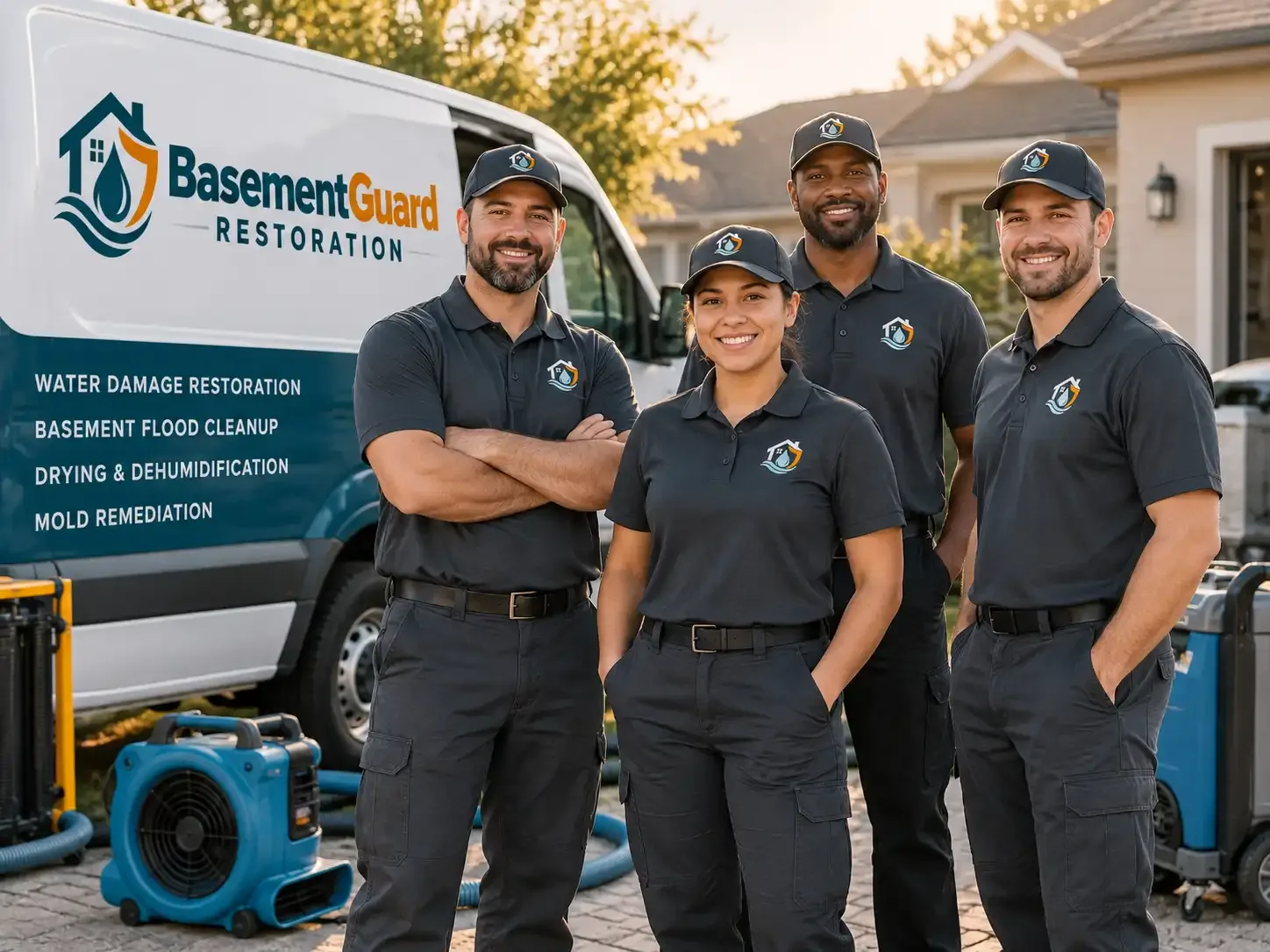 Basement Water Damage Restoration company in Walls, MS